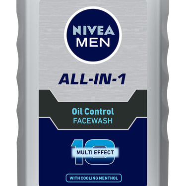 Nivea Men Face Wash, Oil Control For 12Hr Oil Control With 10X Vitamin C Effect, 150 ml (Pack of 2)
